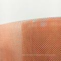 150 Mesh Good Qualitity Plain Weave Faraday Cage Copper Mesh Red Copper Wire Mesh